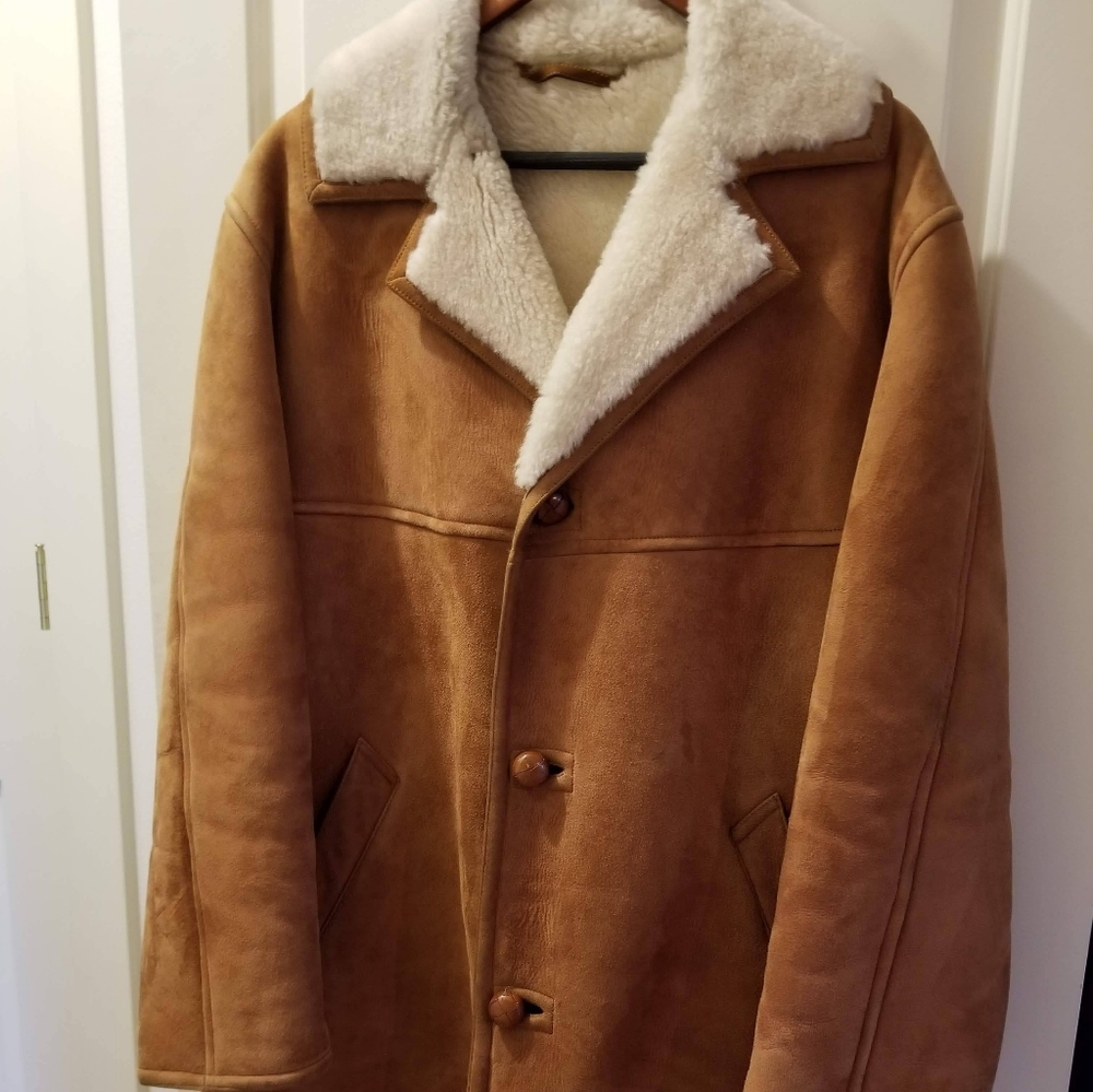Men's Richard Draper Sheepskin Coat